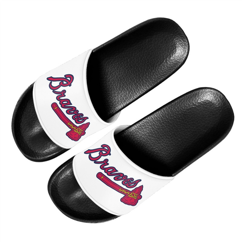 Women's Atlanta Braves Flip Flops 002